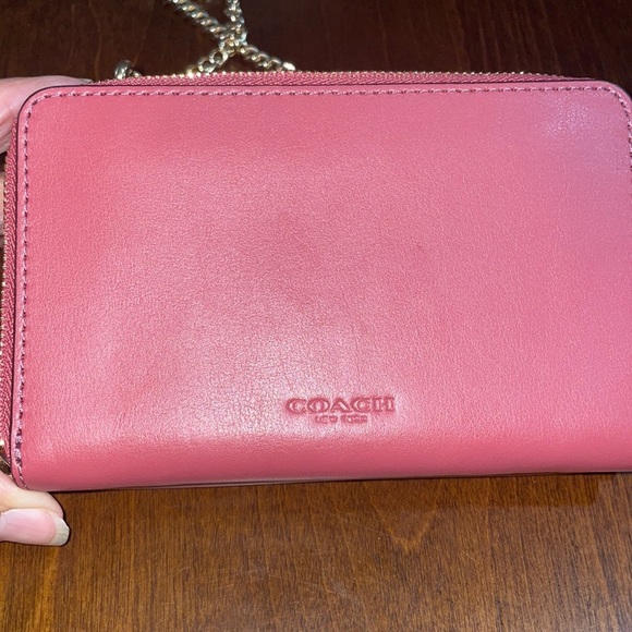 Coach Leather Crossbody Bag New - Picture 6 of 7